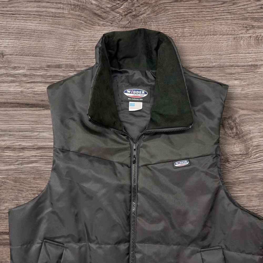 Widder Lectric-Heat 12V Heated Motorcycle Vest Black Thinsulate Made in USA L